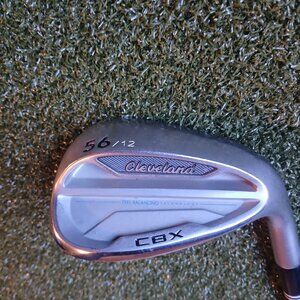 Cleveland CBX Wedge 56* 12 Bounce Sand Graphite Wedge Flex Shaft Right Hand